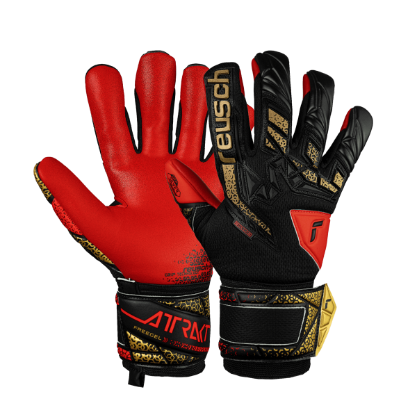 Reusch Attrakt Freegel Silver 5570235 7075 black 1